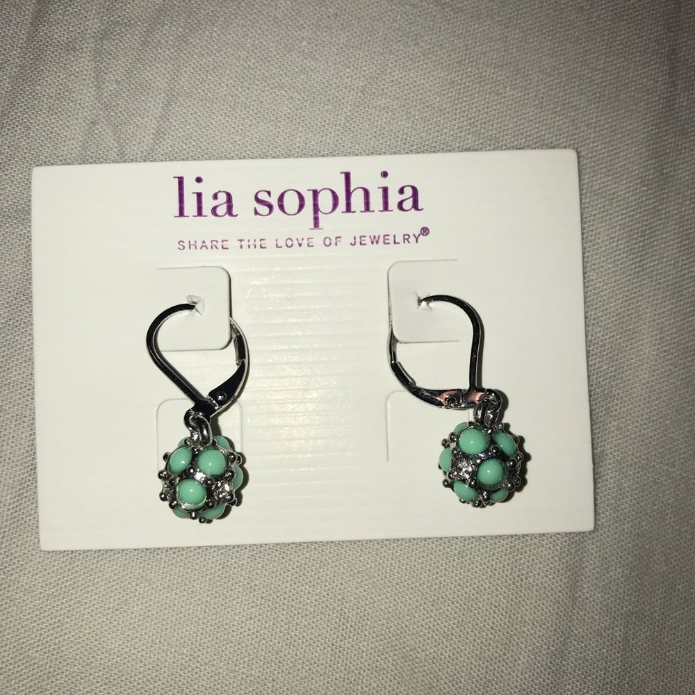 Lia Sophia Turquoise Earrings
